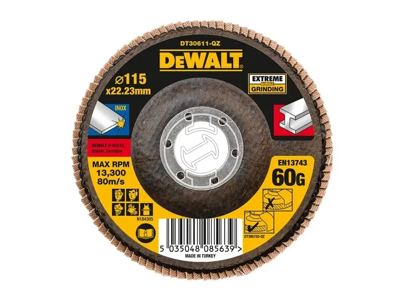 Kép: DeWalt Lamellas csiszolokorong 115 mm x 222 mm x 60 G_0.webp