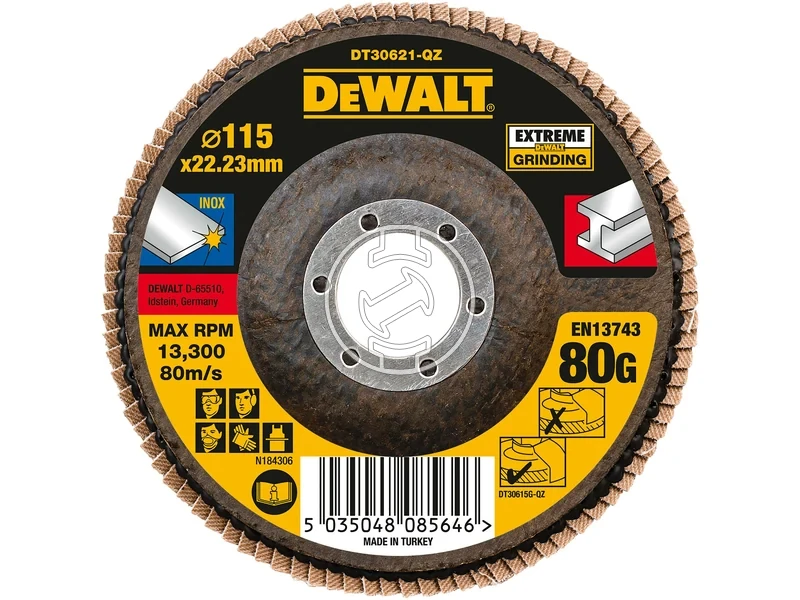 Kép: DeWalt Lamellas csiszolokorong 115 mm x 2223 mm x 80 G_0.webp
