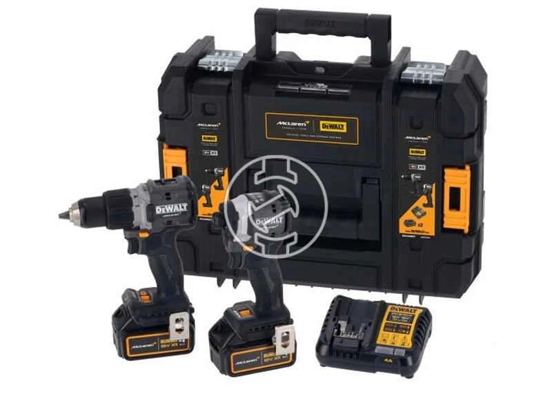 DeWalt McLaren DCK200MP2T gépcsomag TSTAK kofferben