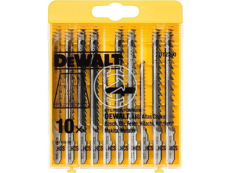 Kép: DeWalt orrfureszlap keszlet fahoz 10 db.webp