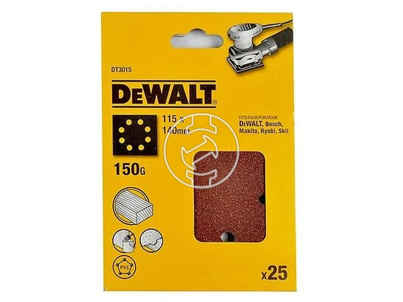 Kép: DeWalt Rezgocsiszolo papir 115 x 140 mm 150G_1.webp