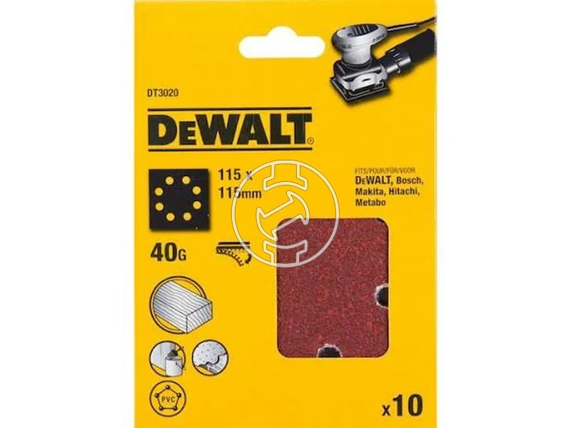 Kép: DeWalt Rezgocsiszolo papir 115x115 mm 40G_1.webp