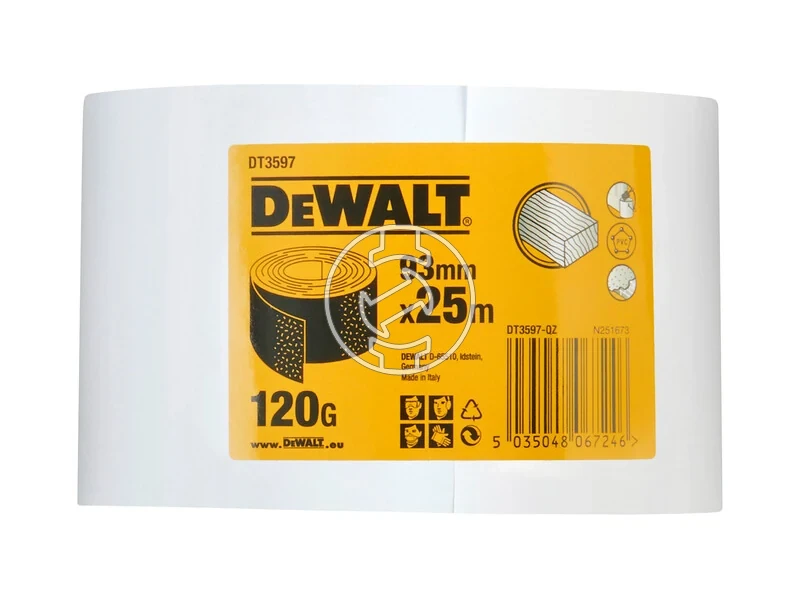 Kép: DeWalt Sandpaper Csiszolopapir tekercs 25 m x 93 mm_1.webp