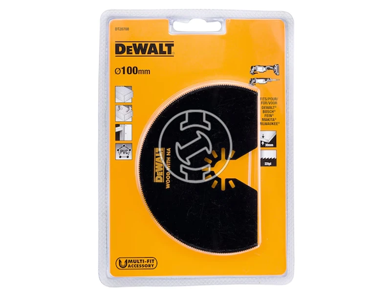 DeWalt szegmensfűrészlap oszcilláló multigéphez 102 mm