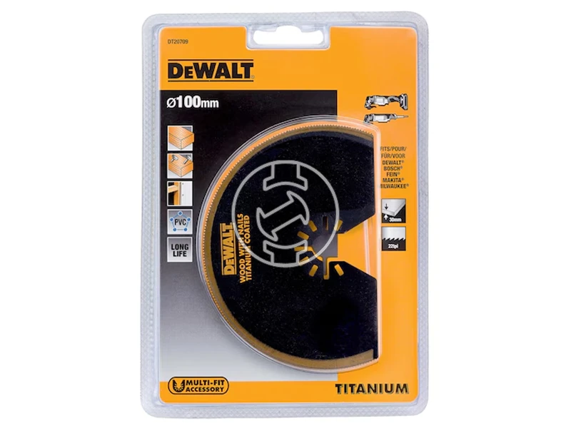 DeWalt Titanium szegmensfűrészlap oszcilláló multigéphez 102 mm