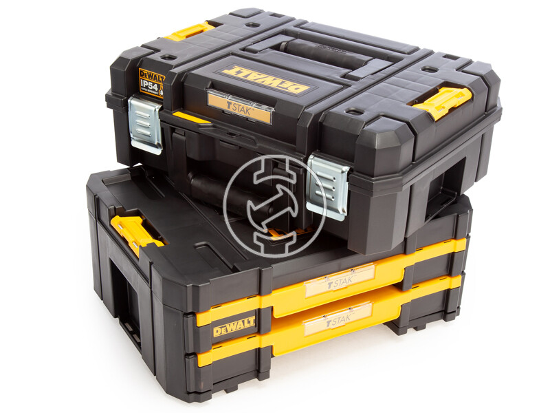Dewalt TSTAK II + TSTAK IV tárolódoboz combo