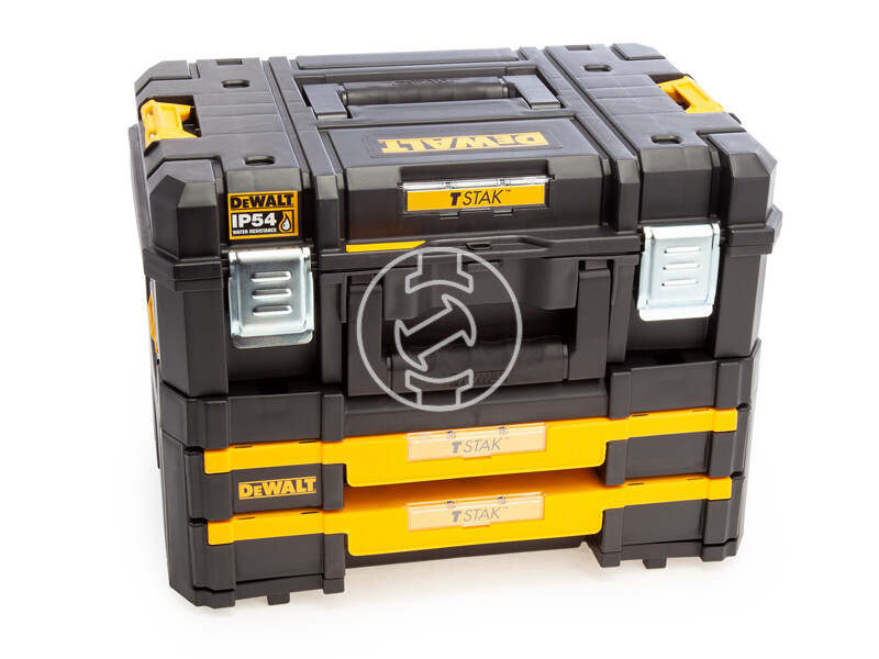 Dewalt TSTAK II + TSTAK IV tárolódoboz combo