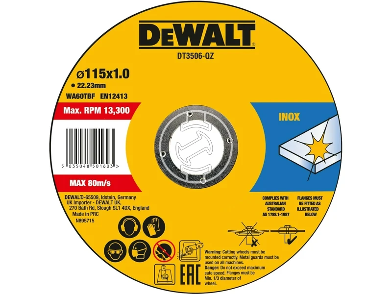 Kép: DeWalt Vagokorong 115 x 1 mm_0.webp