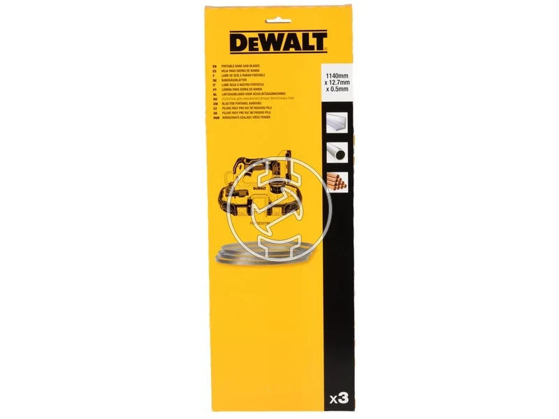 Kép: DeWalt vegtelenitett femipari szalagfureszlap DCS374N-HEZ 114CM 18TPI_1.webp