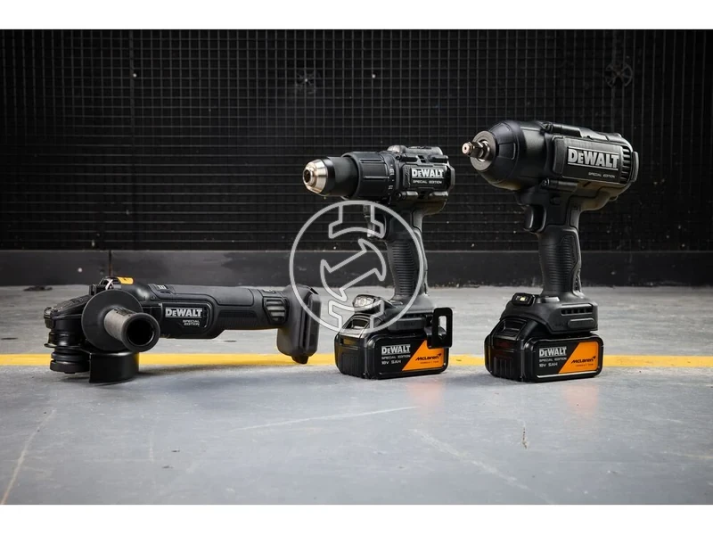 Kép: DEWALT X MCLAREN 18V XR TRIPLE KIT - COMBI GRINDER IMPACT WRENCH WITH 2 X 5AH BATTERIES CHARGER IN TSTAK VI_3.webp