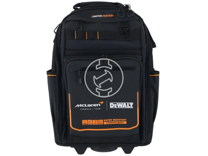 DeWalt McLaren szerszámos hátizsák kerekekkel és fogantyúval