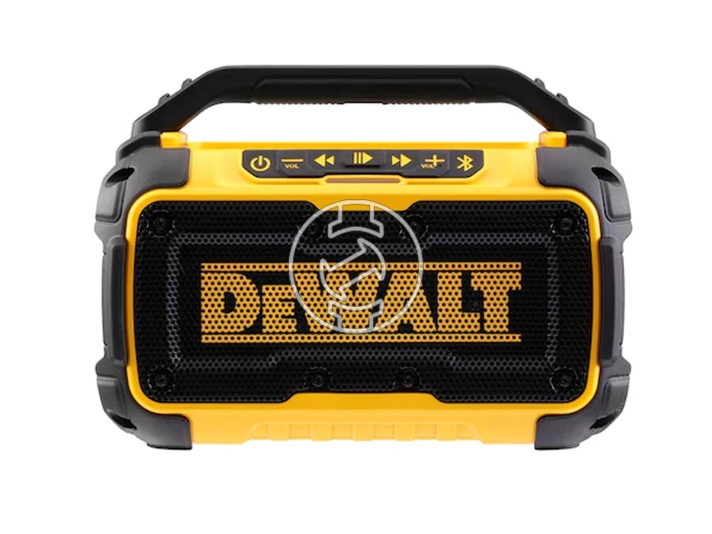 DeWalt DCR011-XJ akkus bluetooth hangszóró 10,8 V/12 V/18 V/36 V/54 V | 10 W | Akku és töltő nélkül | Kartondobozban