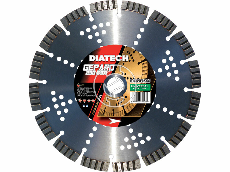 Diatech Gepard 230mm gyémánt vágótárcsa
