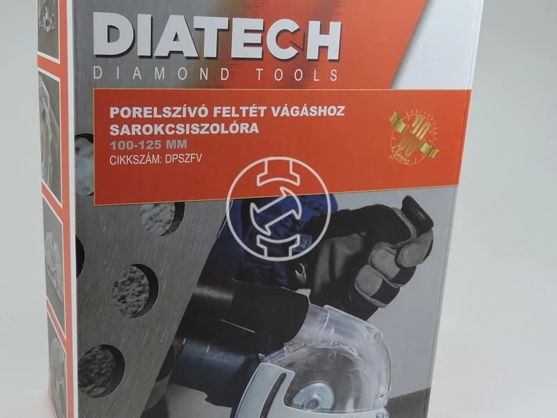 Kép: Diatech porelszivo feltet vagashoz sarokcsiszlora 100-125 mm.webp
