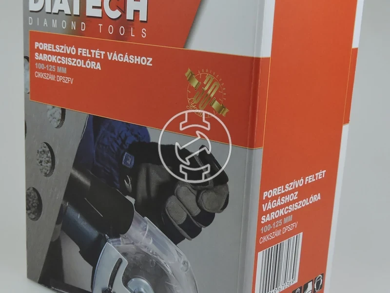 Kép: Diatech porelszivo feltet vagashoz sarokcsiszlora 100-125 mm.webp