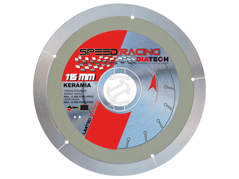 Diatech Speed Racing 115 gyémánt vágótárcsa