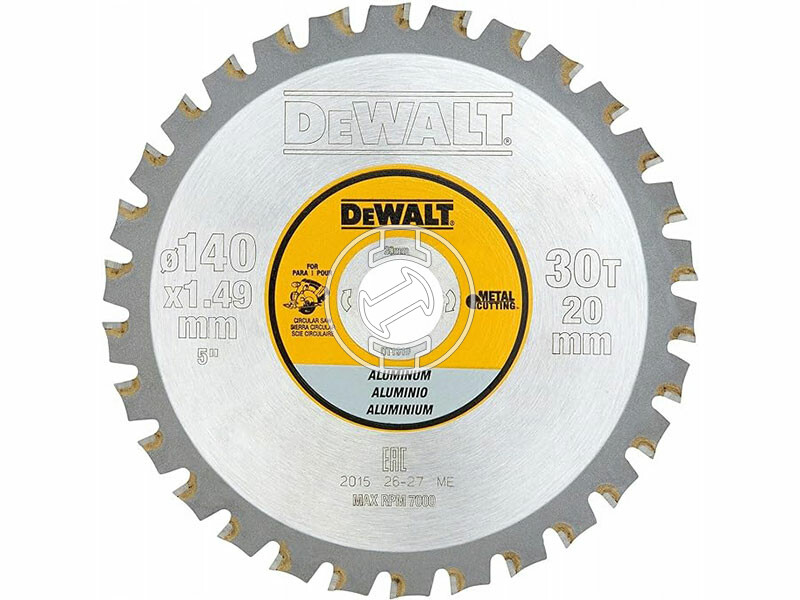 DeWalt DT1910-QZ körfűrészlap 140 x 20 mm