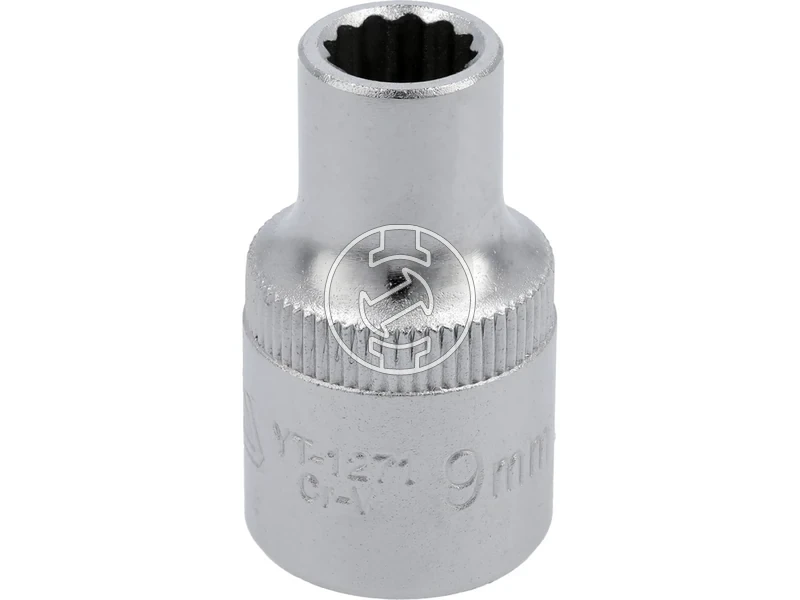 Kép: Dugokulcsfej 12 9 mm 12-kant krom-vanadium Cr-V normal hosszu.webp