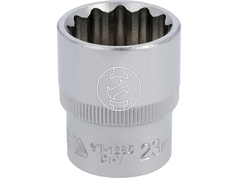 Kép: Dugokulcsfej 23 mm 12 hajtas 12-kant Cr-V normal.webp