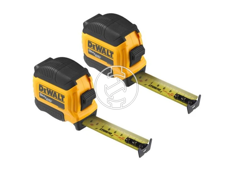 DeWalt mérőszalag 8m x 28mm 2db