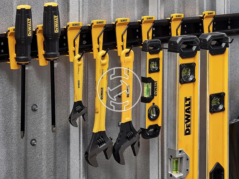 DeWalt fali tartó szerszámokhoz 8db