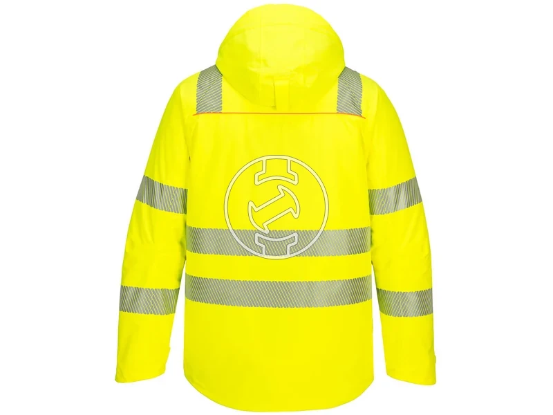 Kép: DX461 - DX4 Hi-Vis Teli kabat - sargafekete.webp