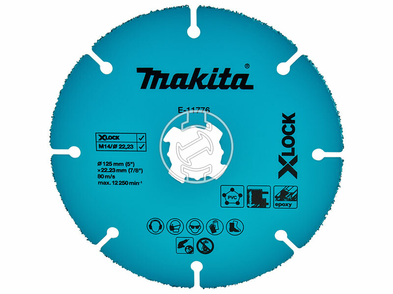 Makita 125 mm-es karbid vágókorong X-LOCK