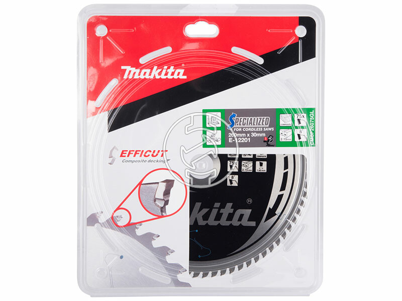 Makita EFFICUT körfűrészlap 260x30mm Z75