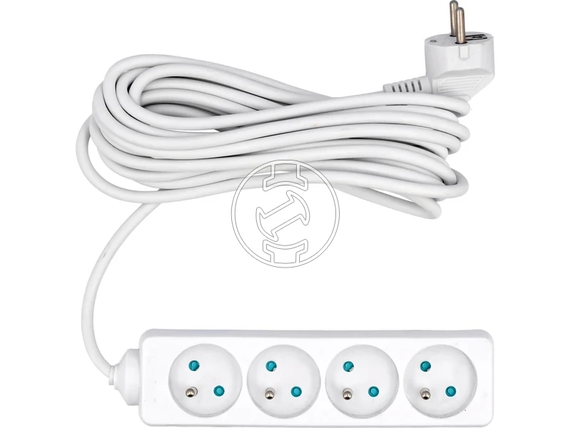 Kép: Elosztos hosszabbito 4 aljzatos vedoerintkezos 5 m.webp