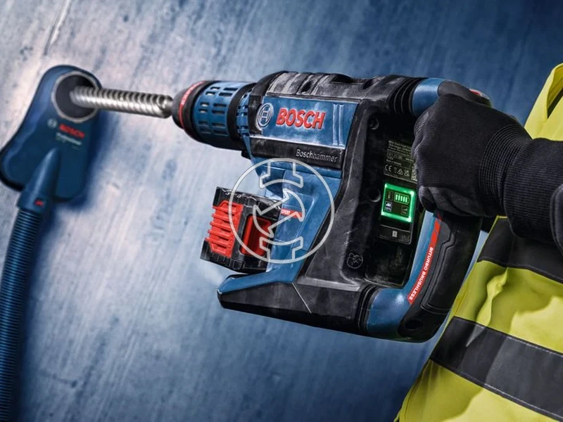 Kép: EXBH18V-45 furokalapacs akku es tolto nelkul XL-Boxx-ban.webp