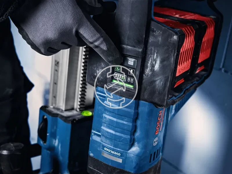 Kép: EXDB18V2-180 akkus magfuro akku es tolto nelkul XL-Boxx-ban.webp