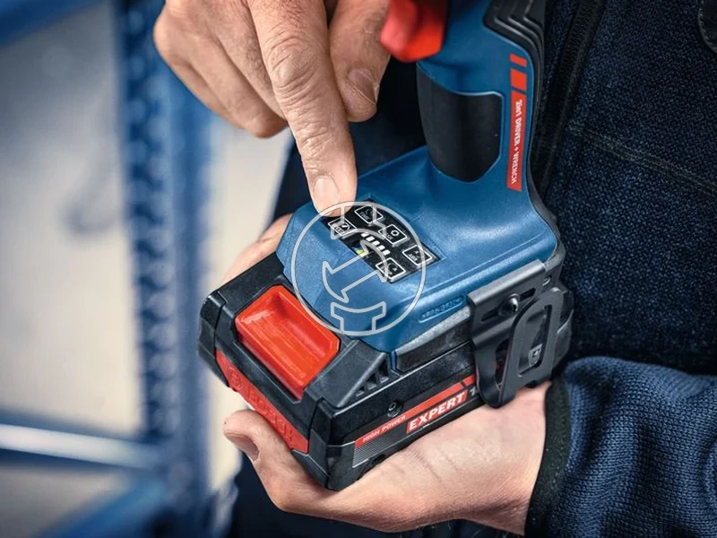 Kép: EXDX18V-210 akkus utvecsavarozo akku es tolto nelkul L-Boxx-ban.webp