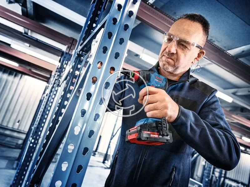 Kép: EXDX18V-210 akkus utvecsavarozo akku es tolto nelkul L-Boxx-ban.webp