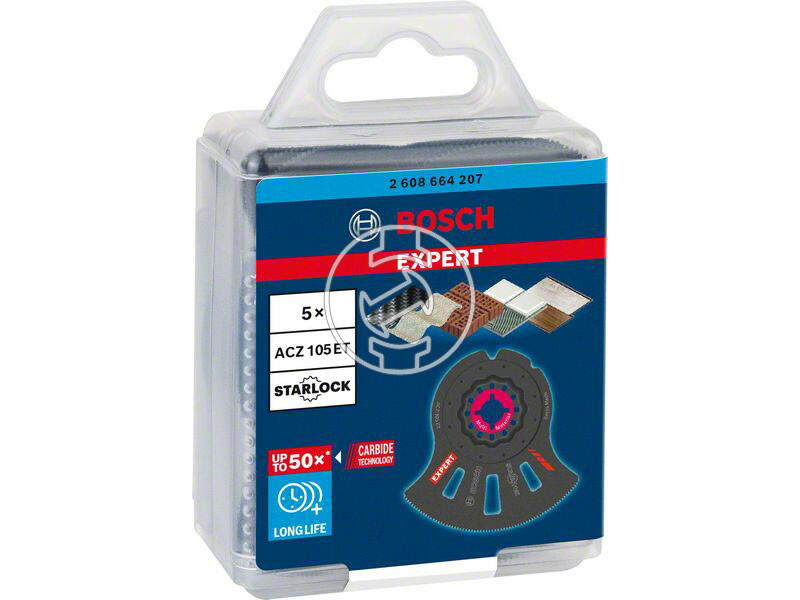 EXPERT ACZ 105 ET (Carbide) Multimaterial, 5 db, 105 mm