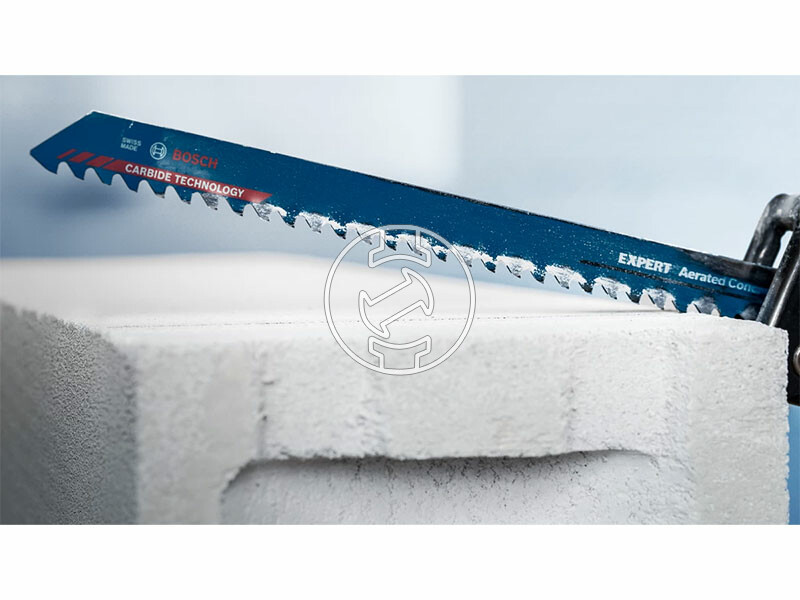 EXPERT S 1141 HM Aerated Concrete keményfém fogazású szablyafűrészlap, 1 db, Anyagvastagság: <175 m