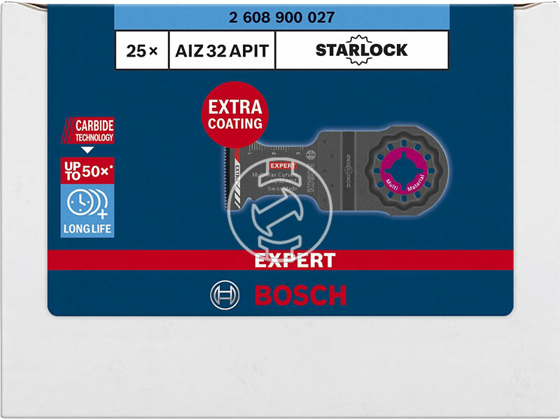 EXPERT AIZ32 APT Carbide, Multimaterial (MultiMax), 25x1 db, 32 x 40 mm