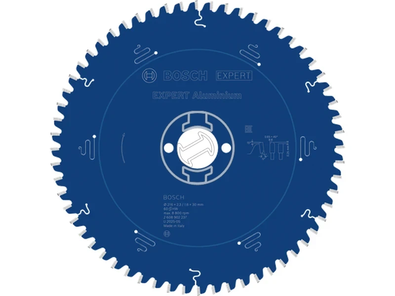 Kép: EXPERT Aluminium korfureszlap 216x30x2.31.6x60T.webp