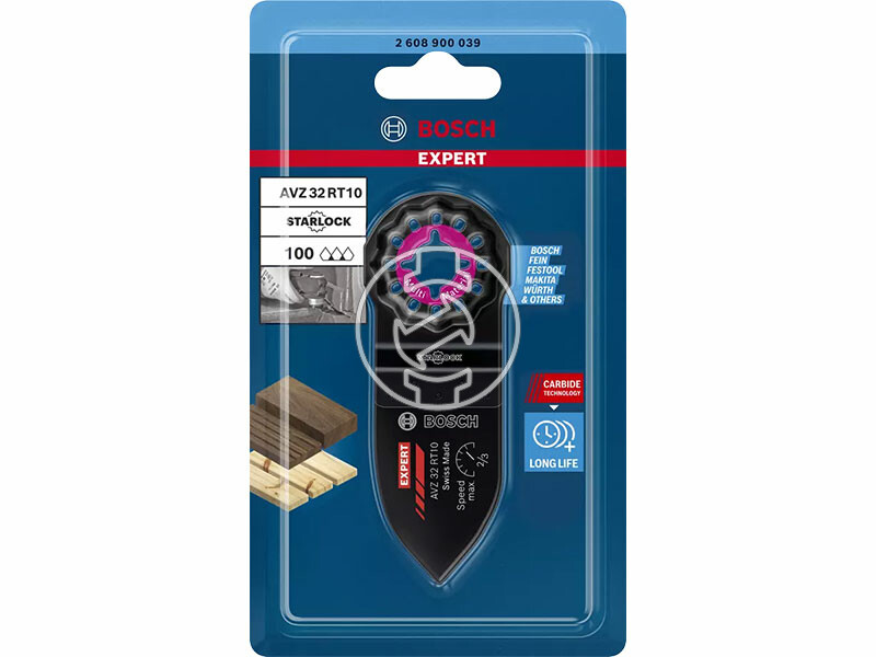 EXPERT AVZ 32 RT10 Carbide, Grout and Abrasive, 32 x 50 mm