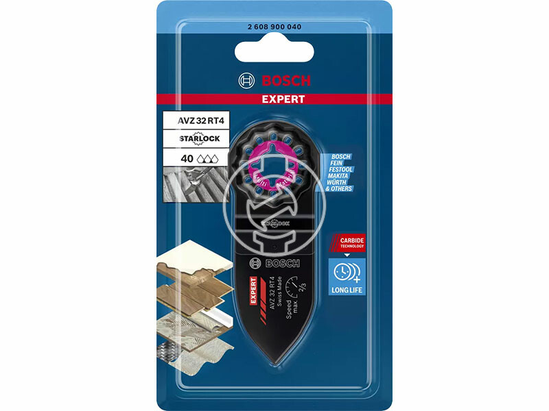 EXPERT AVZ 32 RT4 Carbide, Grout and Abrasive, 32 x 50 mm