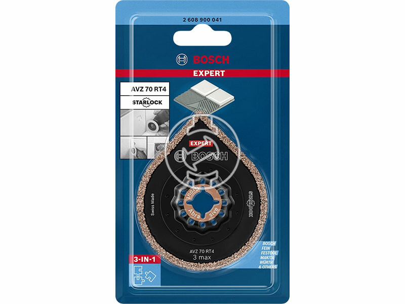 EXPERT AVZ 70 RT4 Carbide, Grout and Abrasive, 70 mm