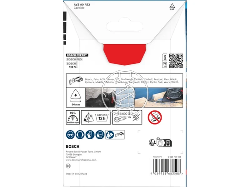 Kép: EXPERT AVZ 90 RT2 Carbide Grout and Abrasive csiszolotalp.webp