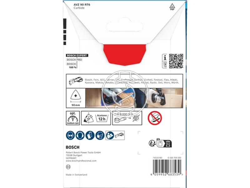 Kép: EXPERT AVZ 90 RT6 Carbide Grout and Abrasive csiszolotalp.webp