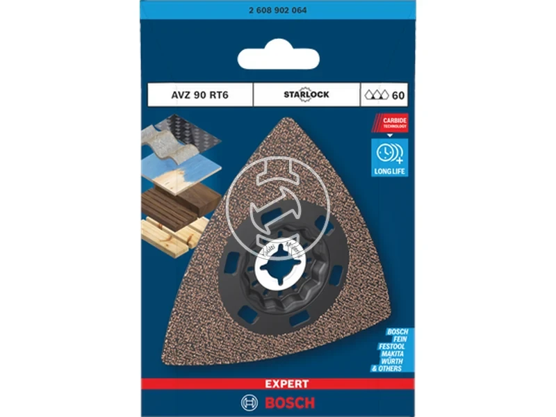 Kép: EXPERT AVZ 90 RT6 Carbide Grout and Abrasive csiszolotalp.webp