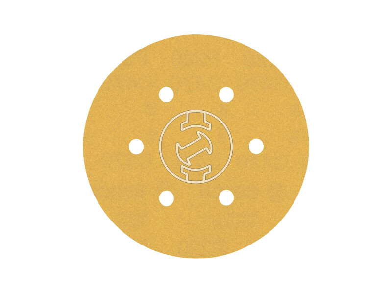 EXPERT C470 csiszolópapír excentercsiszolókhoz, Wood and Paint, 150 mm, P220, 6 lyuk