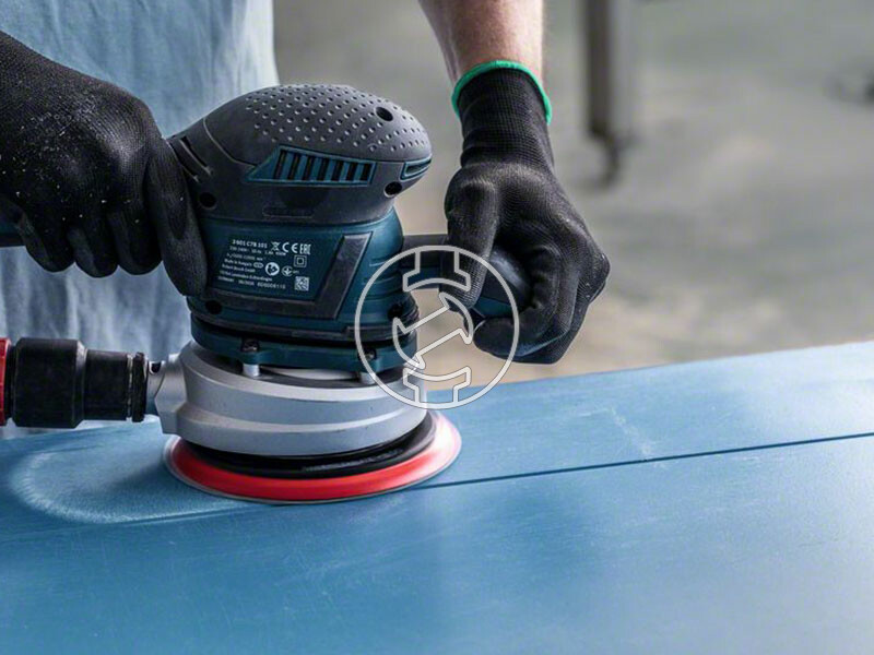 EXPERT C470 csiszolópapír excentercsiszolókhoz, Wood and Paint, 150 mm, P400, 6 lyuk