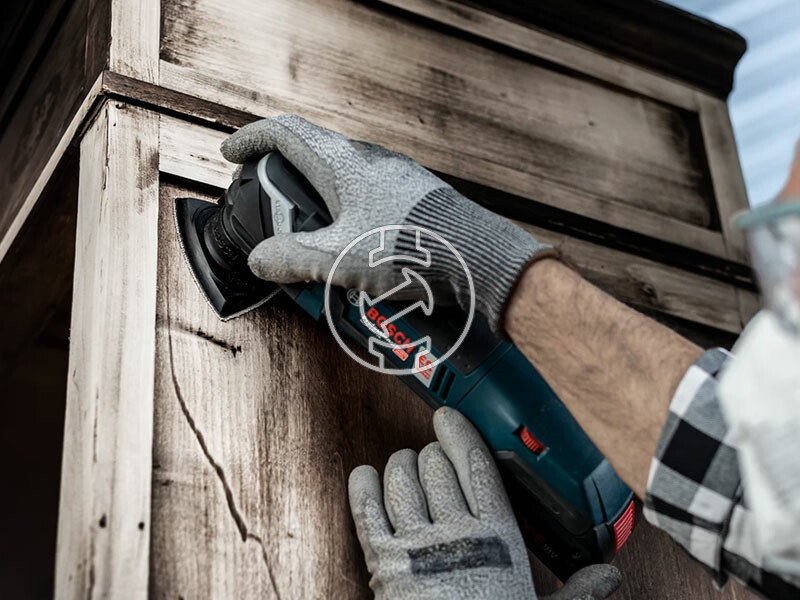 EXPERT C470 csiszolópapír deltacsiszolókhoz, Wood and Metal, 93 mm, G60, 6 lyuk