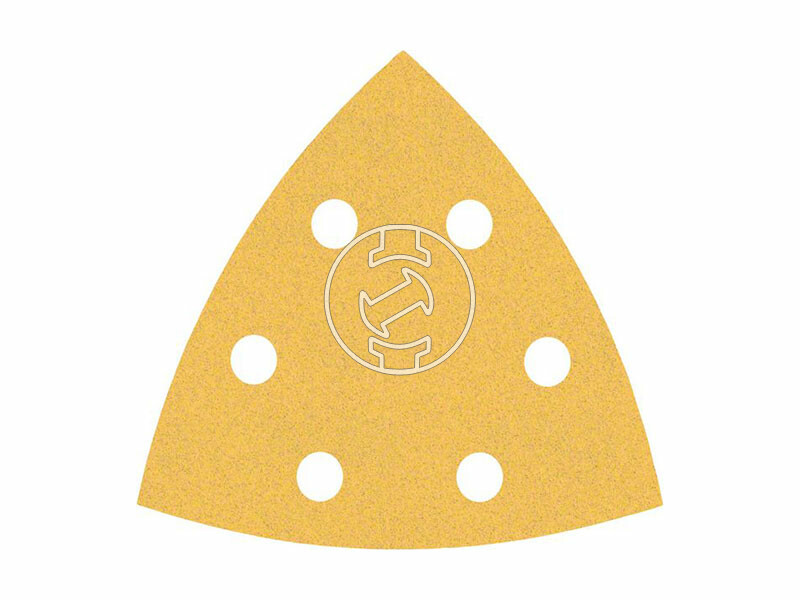 EXPERT C470 csiszolópapír deltacsiszolókhoz, Wood and Metal, 93 mm, G60/120/240, 6 lyuk