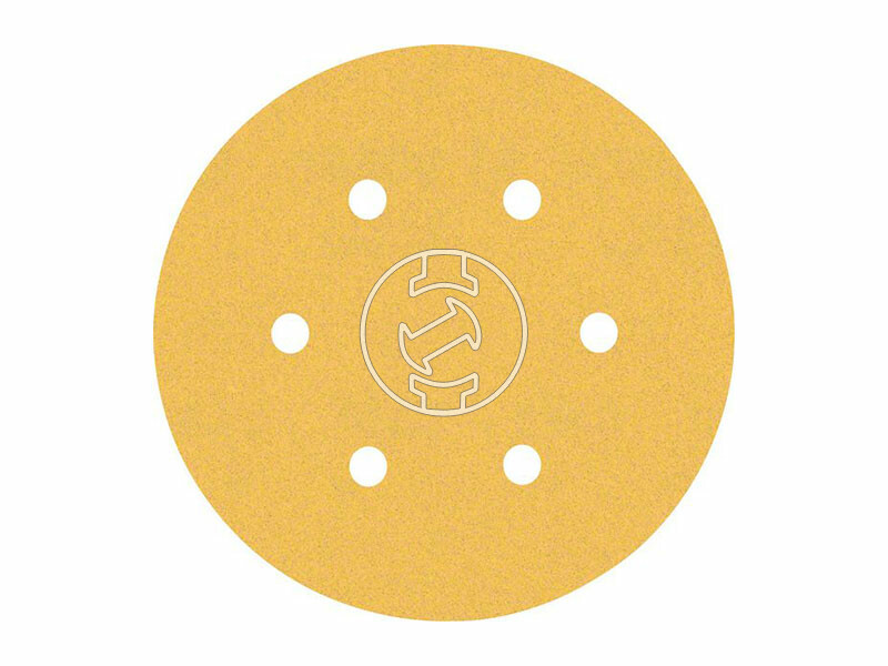 EXPERT C470 csiszolópapír excentercsiszolókhoz, Wood and Paint, 150 mm, P80, 6 lyuk