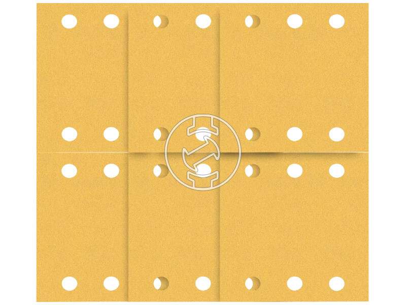 EXPERT C470 csiszolópapír rezgőcsiszolókhoz, Wood and Paint, vegyes készlet, 115 x 140 mm, 2 x G40,