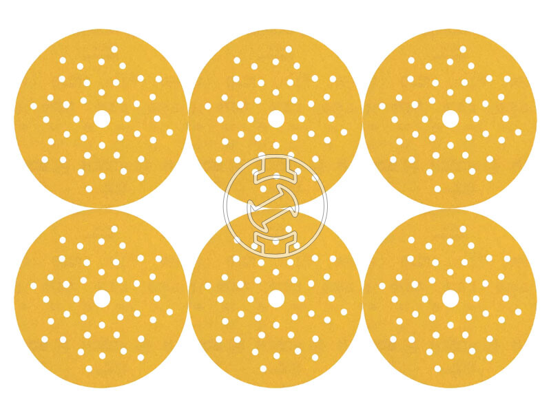 EXPERT C470 csiszolópapír 6 részes vegyes készlet excentercsiszolókhoz, Wood and Paint, 150 mm, P60